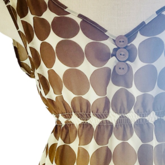 FOSSIL Tank Polka Dot Semi-Sheer - Picture 7 of 9